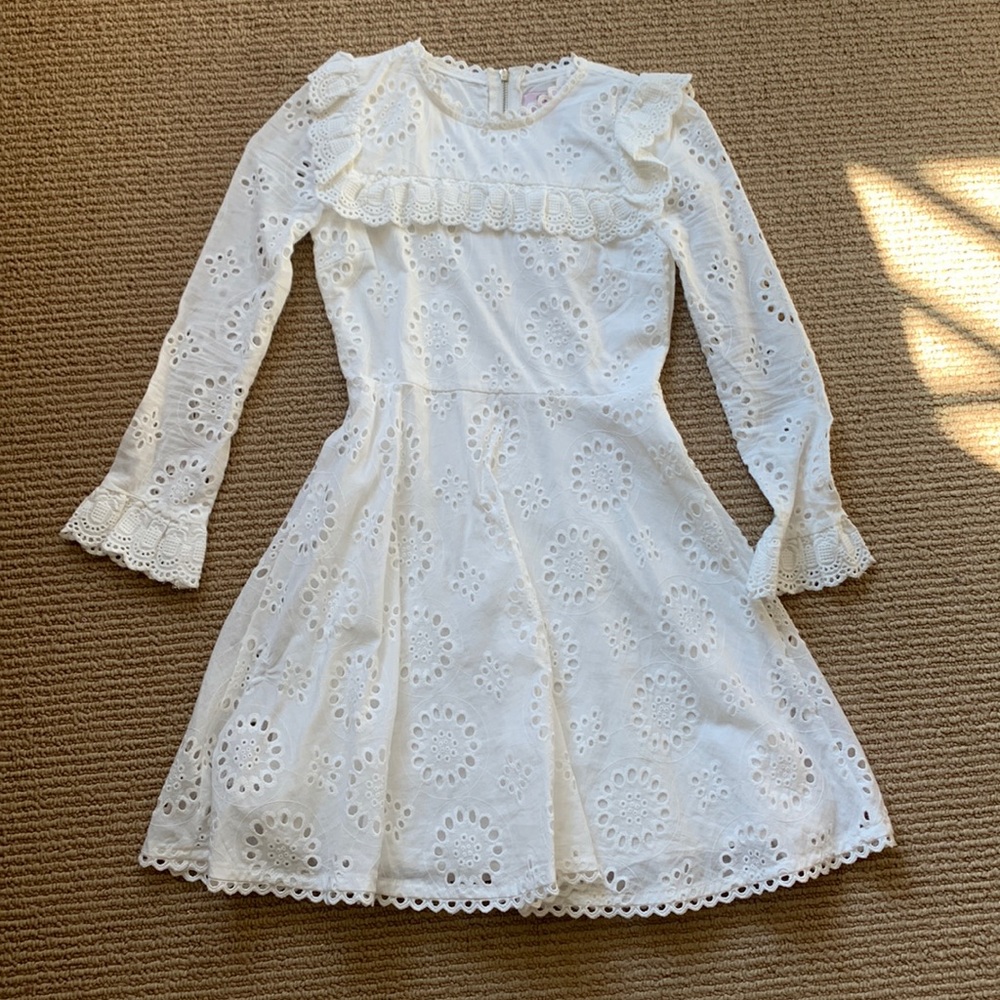 Eyelet dress